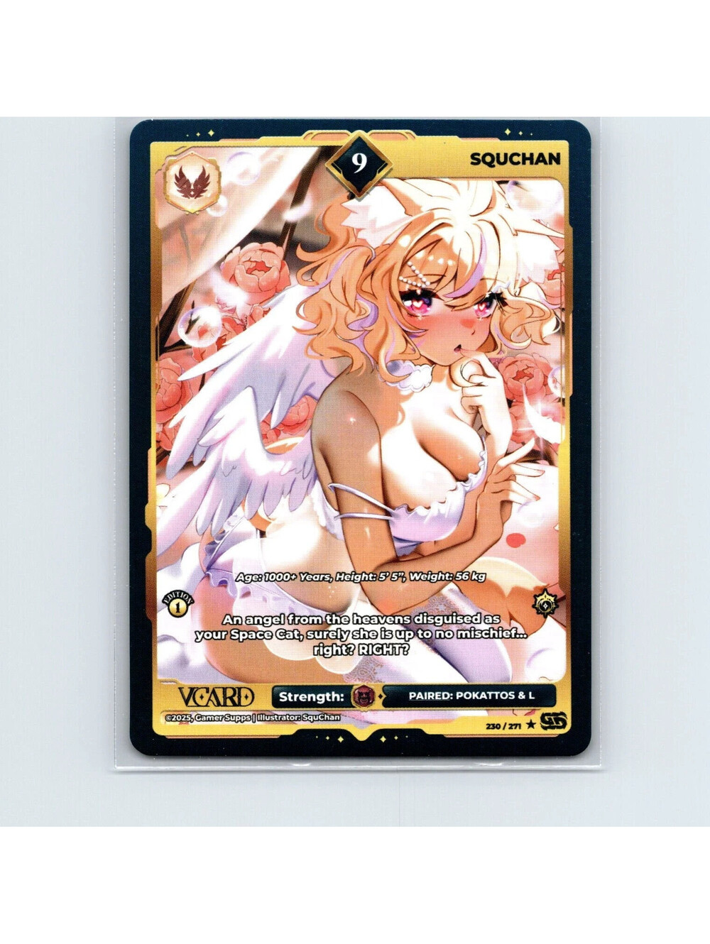VCard Divine Chaos 1st Edition - Squchan 8 229/271